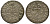 Любек зехлинг (6 пфеннигов) 1676 Behrens 463 серебро 1519-1512
