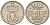 Норвегия 10 эре 1963 пчела KM 411 медно-никель    4598-1217