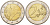Словения 2 евро 2008 500 лет со дня рождения Приможа Трубара KM 80 биметалл UNC M11-11