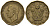 Великобритания 3 пенса 1944 Георг VI (1936-1952) KM 849, Spink 4112 никель латунь 4610-1056