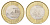 Венгрия 200 форинтов 2009 KM 826 биметалл UNC 4119-246