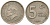 Турция 5 курушей 2005 Кемаль Ататюрк KM 1165 медь цинк никель 4621-456