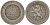 БЕЛЬГИЯ 5 САНТИМОВ 1863 BELGES KM 21 медно-никель 68-732
