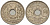 ФРАНЦИЯ 5 САНТИМОВ 1920 ТИП ЛИНДАЙЁ KM 865, LE FRANC 121.4 медно-никель 4379-1315