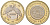 Япония 500 йен 2012 Yr. 24, серия 47 префектур Японии - Хёго Y 191 биметалл UNC 106-1057