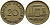 Саарланд 20 франков 1954 индустрия KM 2 алюминиевая бронза 4364-2655