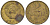 СССР 2 копейки 1989 Y 127a, Schon 76a латунь 4580-232