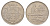 Латвия 50 сантимов 1922 год-тип KM 6 никель 4657-815