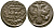 Россия полушка 1735 Анна Иоанновна (1730-1740) Биткин 343 медь 4175-725