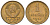 СССР 1 копейка 1957 Y 119, Schon 68 алюминиевая бронза aUNC 187-352