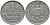 ФРГ 1 МАРКА 1966 G KM 110, J. 385 медно-никель 113-154