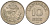 ДАНИЯ 10 ЭРЕ 1957 C; S, ФРЕДЕРИК IX (1947-1972) КМ 841.2 медно-никель 4564-1217