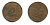 ФРГ 2 пфеннига 1969 F KM 106a, J.381a сталь плакированная медью 3999-1149