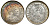 Гонконг 10 центов 1902 Эдуард VII (1901-1910) KM 13 серебро UNC 91-811