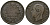ИТАЛИЯ 10 ЧЕНТЕЗИМО 1866 OM, ВИКТОР ЭММАНУИЛ II (1861-1878) KM 11.5 медь 4381-133
