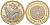 Япония 500 йен 2012 Yr. 24, серия 47 префектур Японии - Окинава Y 183 биметалл UNC 106-1052