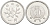Япония 1 йена 1995 год 7, император Акихито KM 95.2 алюминий 4567-629