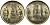 ИНДИЯ 5 РУПИЙ 2011 KM 399 никель-латунь UNC M46-10