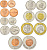 Абхазия набор из 8 монет (1, 5, 10, 50 копеек; 1, 2, 5, 10 рублей) 2013 PROOF N2-9