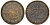 Султанат Маскат и Оман 1/4 анна (байса) 1895 AH 1315, Фейсал бен Турки (1888-1913) KM 12.2 медь 51-1032