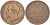 ИТАЛИЯ 10 ЧЕНТЕЗИМО 1866 Т, ВИКТОР ЭММАНУИЛ II (1861-1878) KM 11.6 медь 4545-231