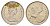 Канада 25 центов 1969 Елизавета II (1952-2022), олень KM 62b никель 4688-431