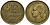 ФРАНЦИЯ 50 ФРАНКОВ 1953 ПЕТУХ KM 918.1, LE FRANC 425.10 алюминиевая бронза 27-845