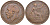 Великобритания 1 пенни 1919 Георг V (1910-1936) KM 810, Spink 4051 бронза 115-133