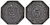 Розенхайм 5 пфеннигов 1917  Funck 450.4, Men05 21887.4, Men18 27362.4  цинк 4119-1051