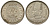Египет 2 пиастра 1937 АН1356, Фарук (1936-1952) KM 365 серебро aUNC 603-212
