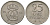 Швеция 25 эре 1965 U, Густав VI Адольф (1950-1973) KM 836 медно-никель aUNC 4621-331
