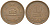 Япония 10 йен 1971 Yr. 46, Хирохито (1926-1989) KM 73a бронза 4606-326