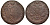 Россия 5 копеек 1782 ЕМ, Екатерина II (1762-1796) Биткин 633 медь 1103-4-13